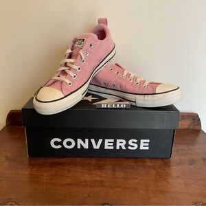 Converse A11628C Madison Ox Lotus Pink Checkered Sneakers Women’s 8.5